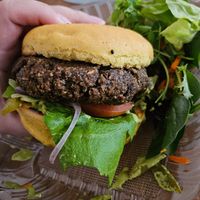 Chile bacon burger! at Urban Fresh in Tucson