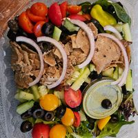 Gyro salad at Urban Fresh in Tucson