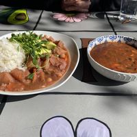 Vegetable stew and chili soupp  at Urban Fresh in Tucson