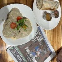 Biscuits & Gravy and Breakfast Burrito   at Urban Fresh in Tucson