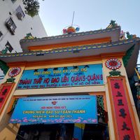 Pagoda at Unnamed Street Food Stall in Ho Chi Minh City