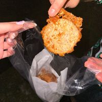 The bag costs $4 at Talad Thai Banana - Waterway Point in Northeast Singapore