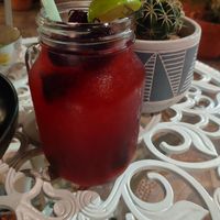 Hibiscus 🌺 lemonade 🍋 is awesome at Peyote Restaurant Samui in Koh Samui