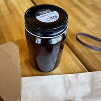 Hibiscus drink  at Happy Girl Kitchen in Pacific Grove