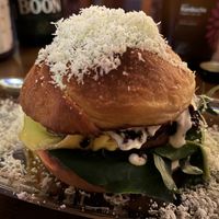 Beyond burger was excellent! 😋  at Lutra Lutra Bar in Tbilisi