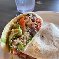 Veggie wrap  at City Grille in Mansfield