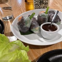 Summer rolls   at Saap in Cary