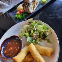 Vegan "Frühlingsrollen" at Ly Ly Asian Cusine & Sushi in Buehl
