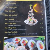 Menu at Ly Ly Asian Cusine & Sushi in Buehl