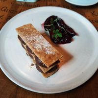 Dessert at Drei Stuben in Zurich