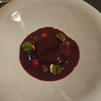 Beetroot with aioli, hazelnut and berries at Bistrot 55 Classic Edition in Limassol