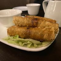Crispy Vegetable Spring Rolls served with Nuoc Cham sauce  at Pho Ta   in North West London