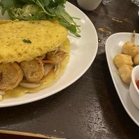 Crepe with veggies and tofu   at Pho Ta   in North West London