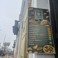 Menu  at Vrinda in Lima