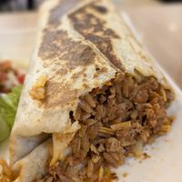 Big vegan burito at Sunrise Tacos in Pattaya