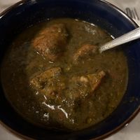 Ribollita con crostini   at Tricheco in Bologna