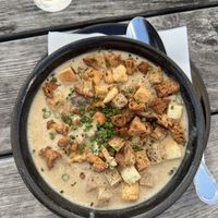 Vegane Pilzsuppe (war ein Spezialgericht und ist nicht auf der festen Karte!)  at Reiteralm in Saalbach