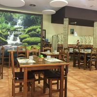 Nice atmosphere  at Quinoa Vegetariano in Elche