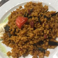 Ris dish at Quinoa Vegetariano in Elche