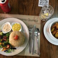 Tasty food at Quinoa Vegetariano in Elche