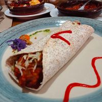Burrito Tex Mex Vegano. at Quinoa Vegetariano in Elche