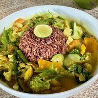  Vegan curry (simple)  at The Shala Bali in Ubud