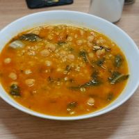 Garbanzos con Arroz vegano at Comedor Vegetariano Elche in Elche