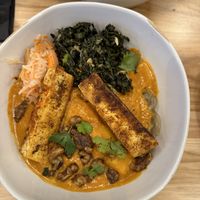 Curried noodles  at Whole Harvest Kitchen in Leawood