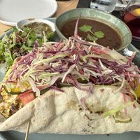 The pita sandwichh  at Whole Harvest Kitchen in Leawood