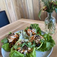 Lettuce crunch wraps  at Whole Harvest Kitchen in Leawood