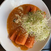 The panang carrots appetizer  at Whole Harvest Kitchen in Leawood