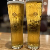 House lagers   at Maki & Ramen in Leeds