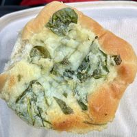 Potato, spinach pastry  at Two Sisters Bakery in Corvallis