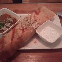 Crêpe/pancake wraps! at Goura Pakora in Berlin