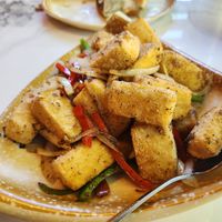 Salt and pepper tofu at Dumpling the Noodle Kirkland in Kirkland