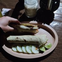 Vegan tacos at Punto Sur - La Cumbre in San Jose Del Pacifico