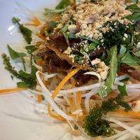 Papaya SeaGrape Saladd  at The Hestia Veggie in Vancouver