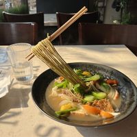 Hestia storm noodle, how cool is that? 😄  at The Hestia Veggie in Vancouver