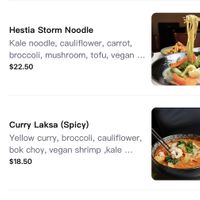   at The Hestia Veggie in Vancouver