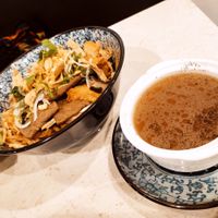 Fideos Miss Saigon (servido con salsa de piña) at The Hestia Veggie in Vancouver