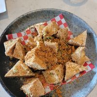 Crispy tofu at The Hestia Veggie in Vancouver