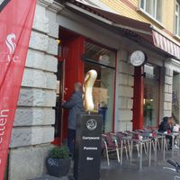 Exterior at Wurst und Moritz in Zurich