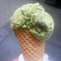 "Chihiro" - Matcha-Chia-Caramel at Veganista Ice Cream I in Vienna