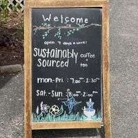   at White Heron Tea & Coffee in Eliot