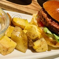 Burger de No carne  at Salvaje  in Santander