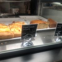 The vegan banana bread is so moist and good  at Blue Chip Cafe in Vancouver