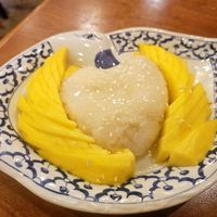 Mango Sticky Rice (vegan) at Takieng Thai Cuisine in Fair Oaks