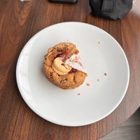 Deep dish Jamie dodger 👌🏼  at Pip & Oat in Llandudno