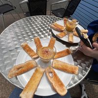 Dippy ‘egg' & soldiers  at Pip & Oat in Llandudno