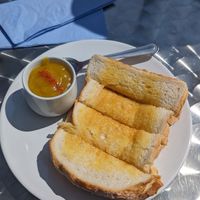 Dippy egg and soldiers! at Pip & Oat in Llandudno